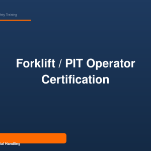 Occupros Forklift / Pit Operator Certification — Course Image