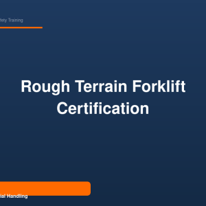 Occupros Rough Terrain Forklift Certification — Course Image