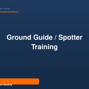 Occupros Ground Guide / Spotter Training — Course Image